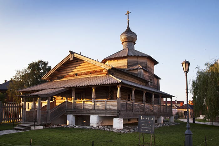 Деревянная Троицкая церковь в Свияжске