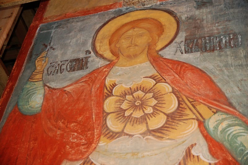  фрески Святого Христофора 2