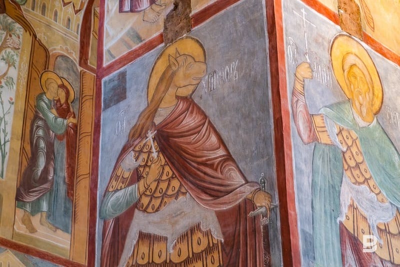  фрески Святого Христофора